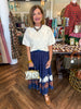 Midnight Dotti Midi Skirt