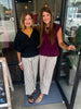 Must Have Stripe Pants: Black
