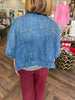 Denim Cape Jacket