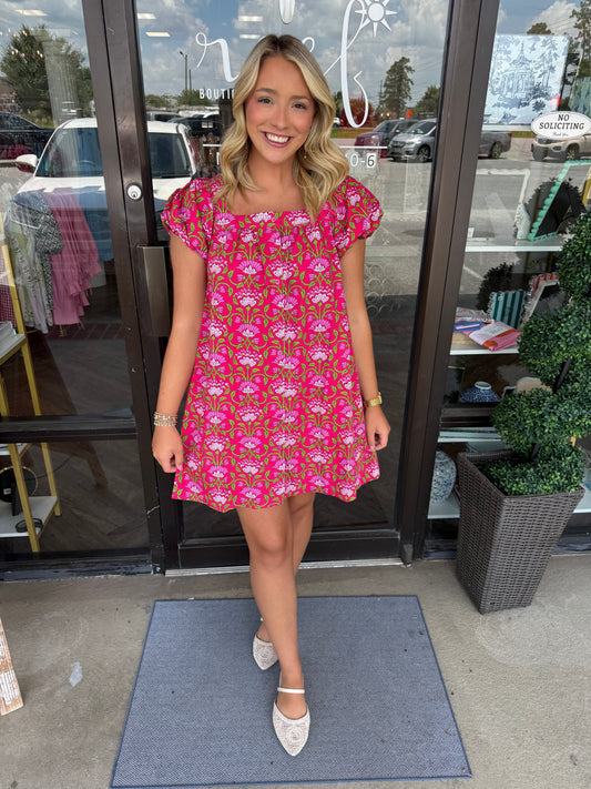 Pink Poppy Dress