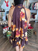 Tied and Bloom Dress:Mustard
