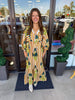 Marigold Midi Dress: Caramel