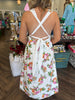 Spring Fling Criss Cross Midi Dress