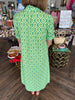 Annabelle Design Midi Dress: Grass