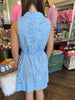 Blue Lacie Lace Dress