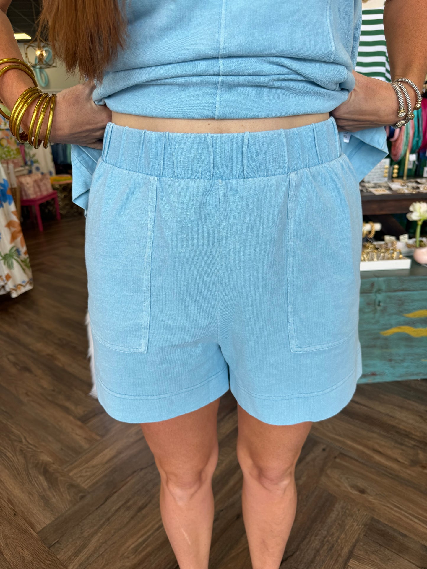 Olivia Casual Set: Blue