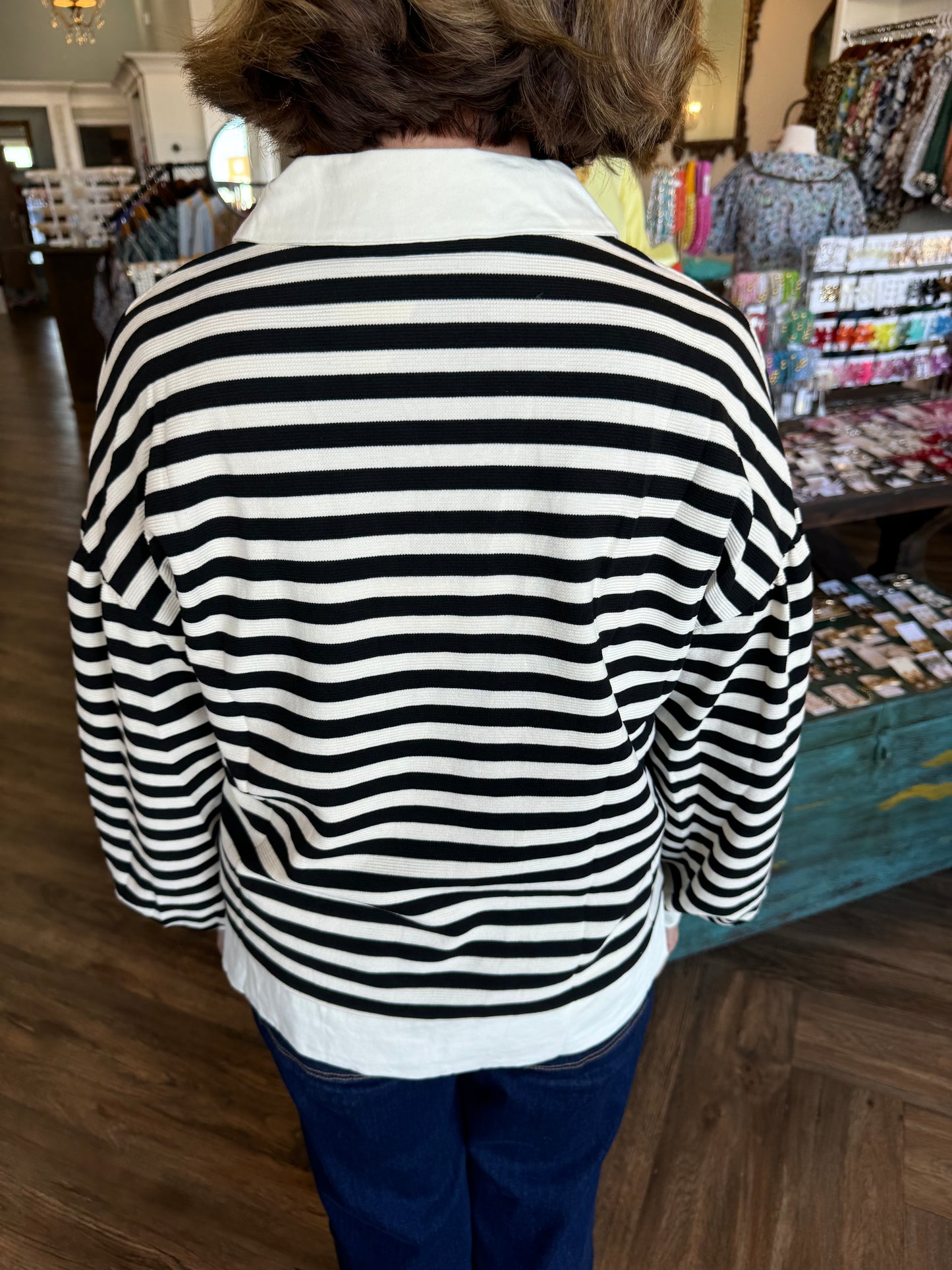 Georgia Stripe Sweater