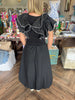 Classic Bubble Skirt: Black