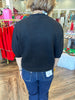 Betty Black Sweater Top