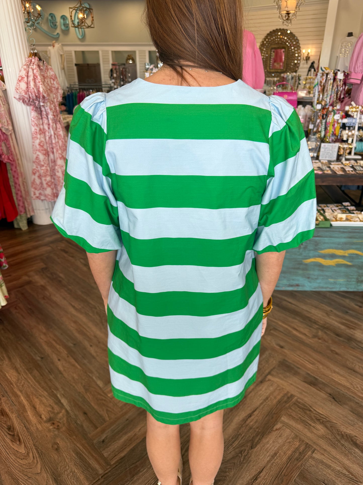 Seaside Striped Dress