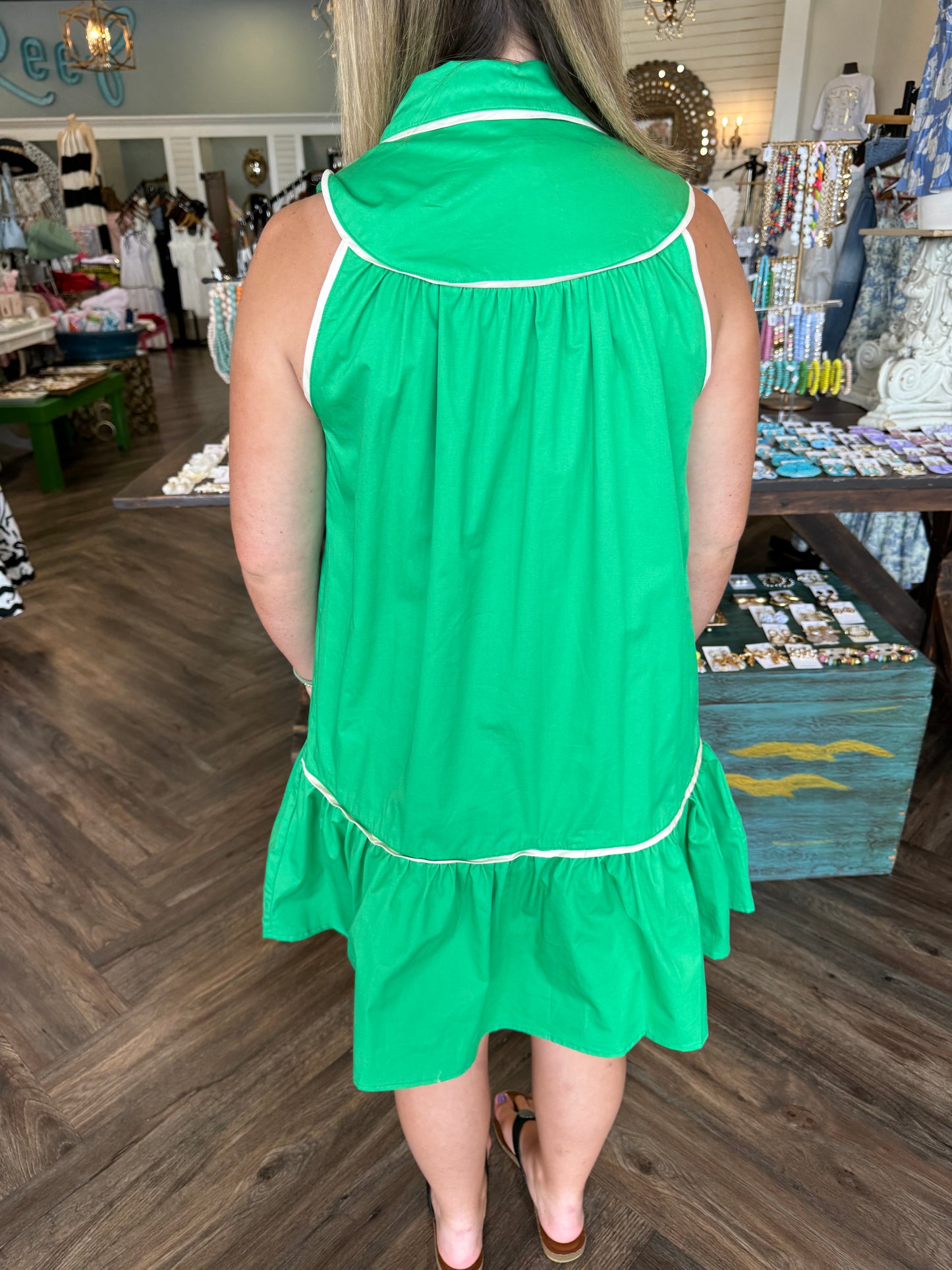 Kelley Green Dress