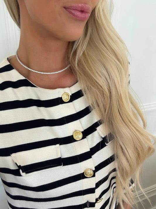 Chansutt Pearls: LUXE TENNIS NECKLACE