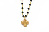 Hidden Truth: Black Onyx Chain with Julia Cross