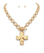 Gold Cross Necklace