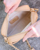Caroline Hill Fiona Crossbody: Tan