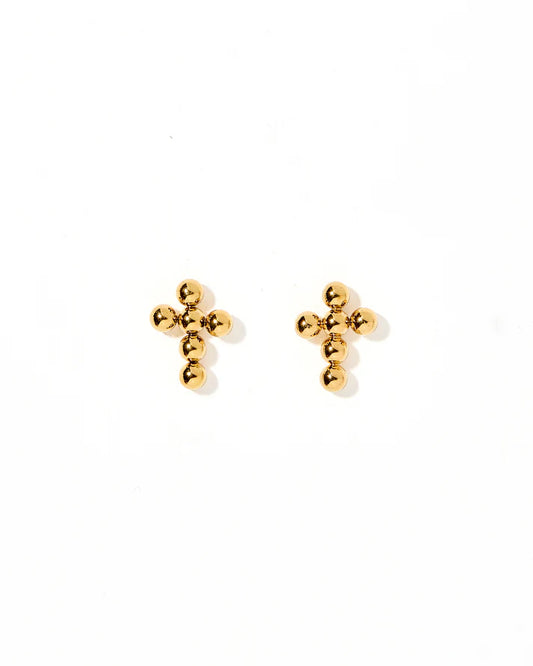 Wyatt - Cross Earrings