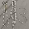 Chansutt Pearls: LARGE PEARL HOOPS