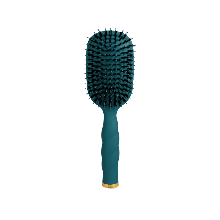 Boar Hairbrush: Teal