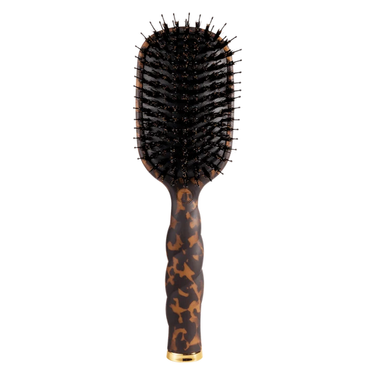 Boar Hairbrush: Tortoise