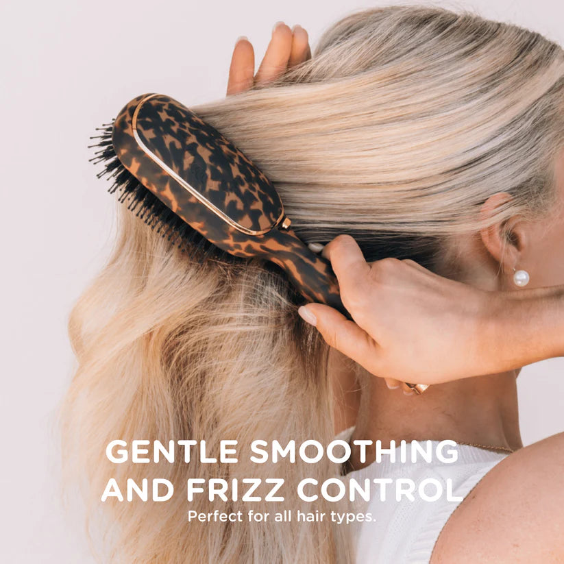 Boar Bristle Hair Brush - Tortoise