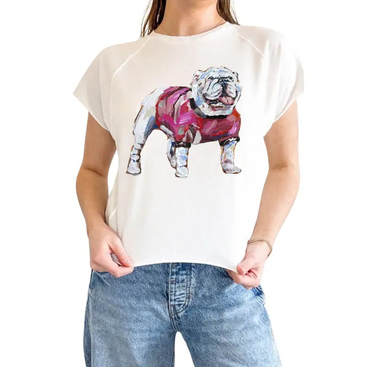 Chelsea McLane Tee: Bulldog