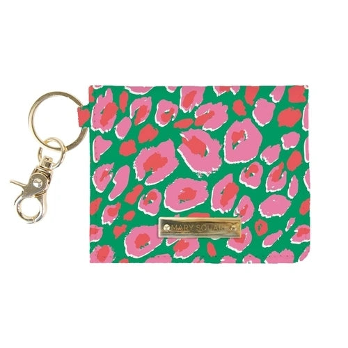 Mary Square Keychain Wallet: Wild Child