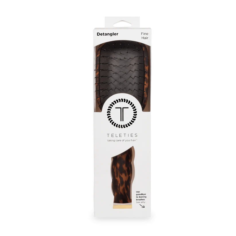 Detangler Hair Brush for Fine Hair – Tortoise