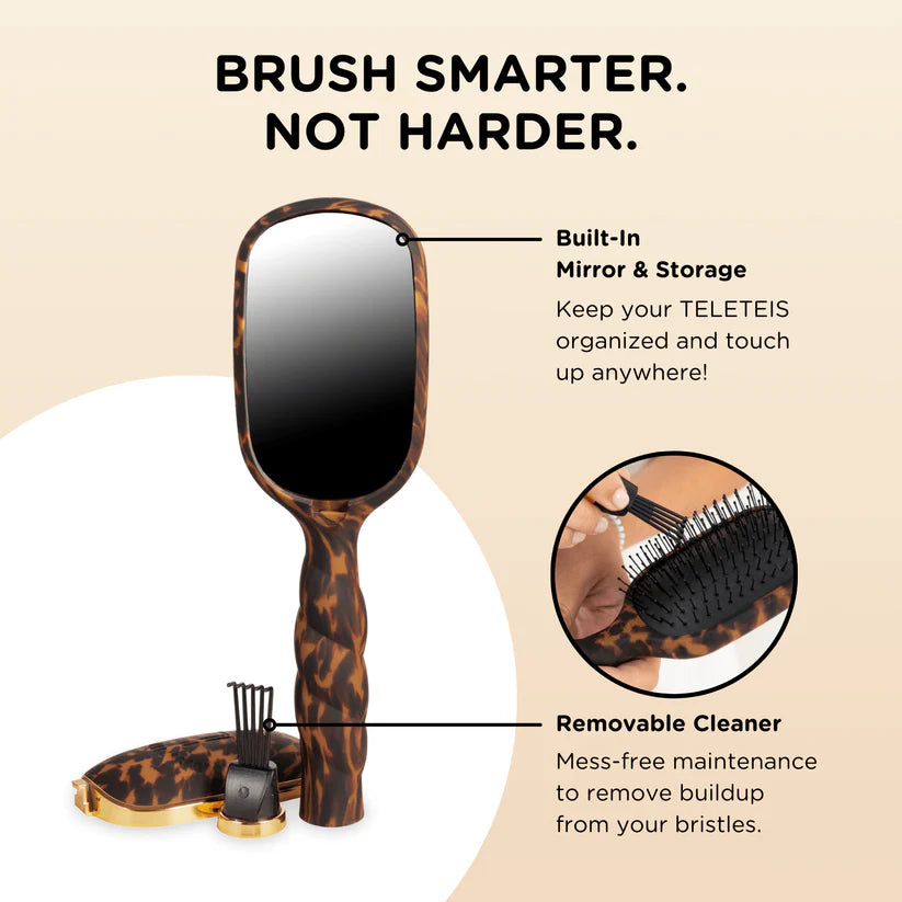 Detangler Hair Brush for Fine Hair – Tortoise