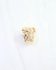 Caroline Hill Sally Scarf Slide Dog Gold
