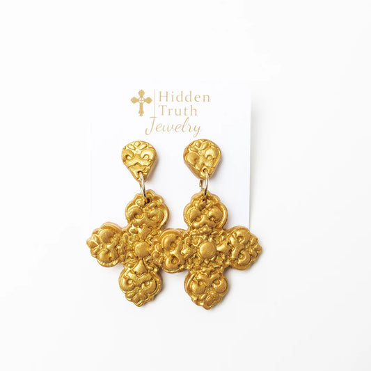 Hidden Truth Jewelry: Andrea Double Dangles