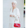 Livi Crossbody Red Patent Ec