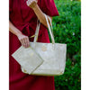 Sophie Studded Tote Gold Shimmer