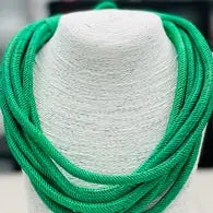 Rope Necklace: Kelly Green