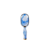 Mini Detangler Hair Brush: Blue Swirl