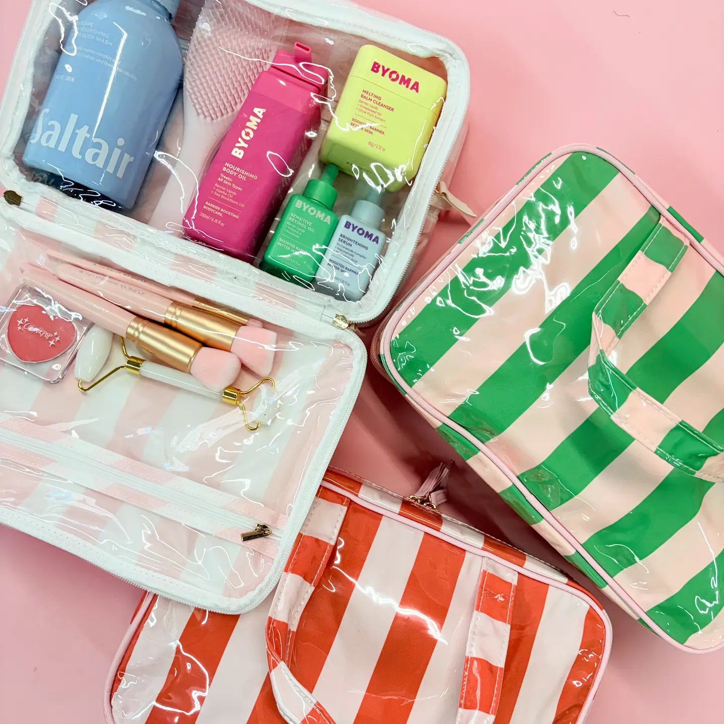 Wipeable Travel Cosmetic Case