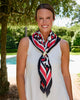 Caroline Hill Spotted Scarf: Large