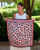 Caroline Hill Spotted Scarf: Medium