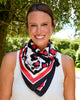 Caroline Hill Spotted Scarf: Large