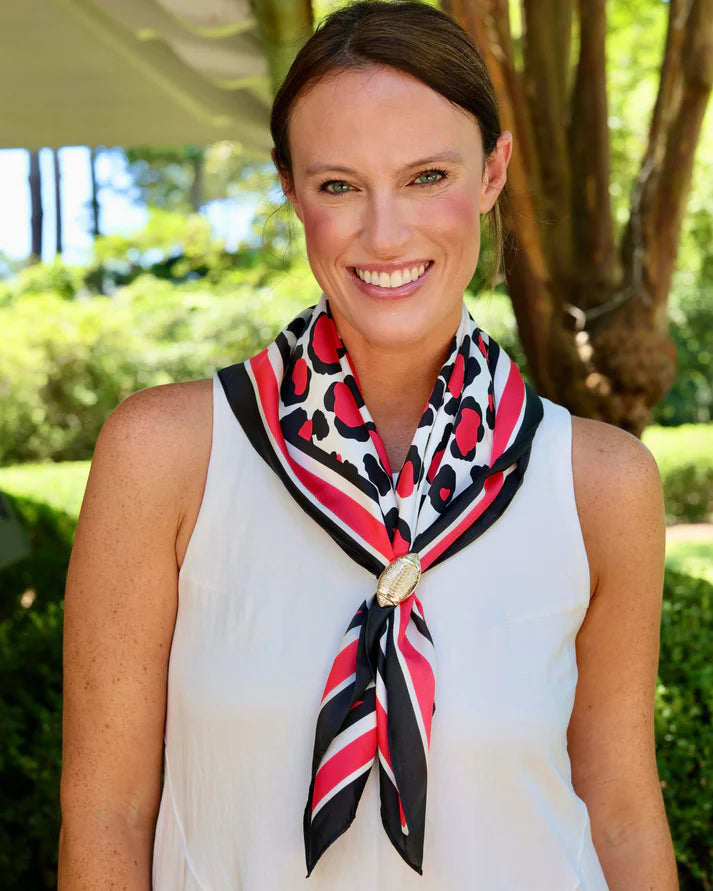 Caroline Hill Spotted Scarf: Medium
