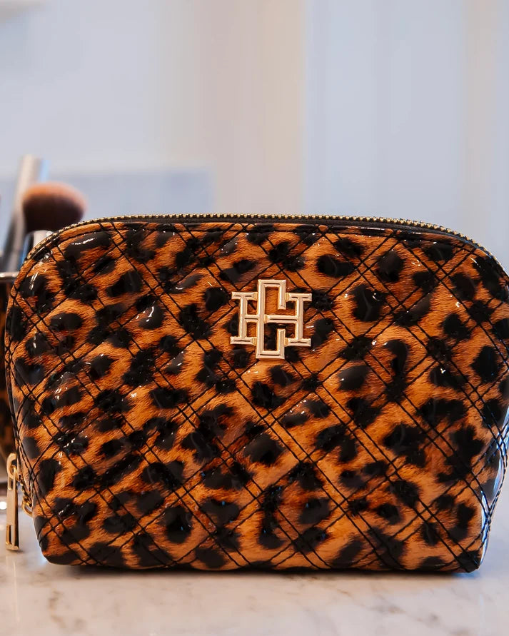 Caroline Hill Ibiza Small Pouch: Spotted