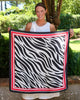 Caroline Hill Scarf Zebra Stripes: Large